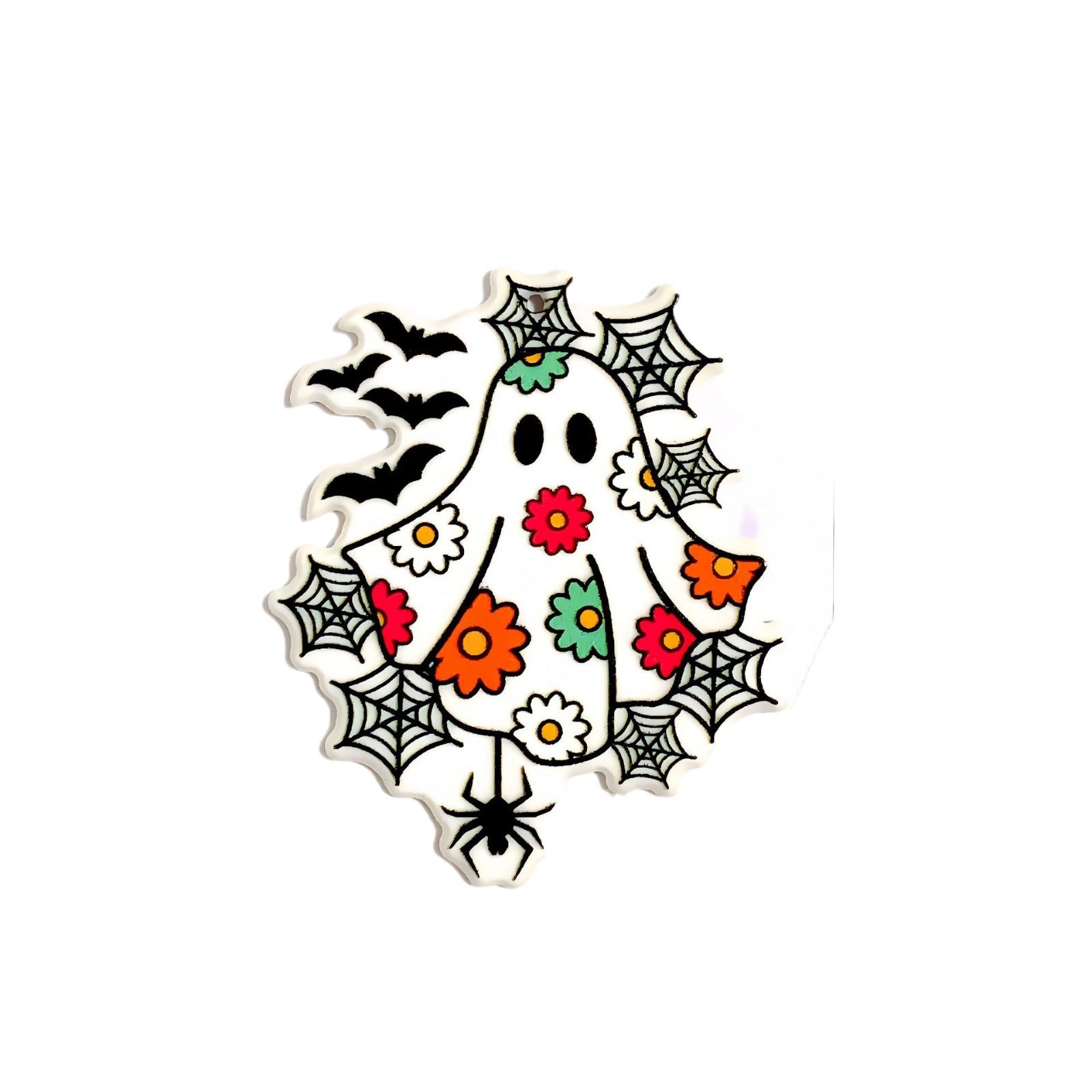 Wholesale 30pcs/ pack ghost acrylic Flatback accessories DIY jewelry pendant material